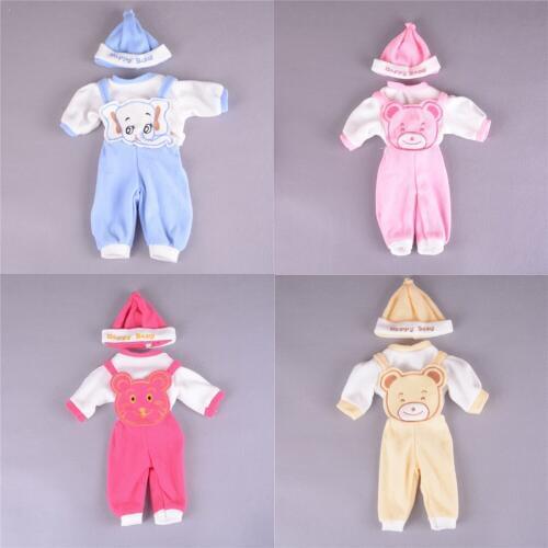 Doll Accessories 3pcs/set Doll Clothes Hat Suit 50cm Reborn Baby Doll Pick Baby Girl Birthday New Year Present For Kids