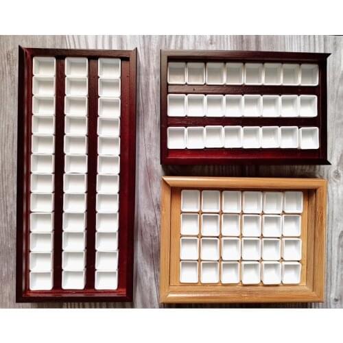 Watercolor sub-packing color box 24 36 color watercolor storage box art supplies