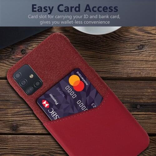 Card Slots Cover Funda For Samsung A71 4G SM-A715F Coque Business Leather Case For Galaxy A 71 5G SM-A716B 6.7" 2020 Capa Shell