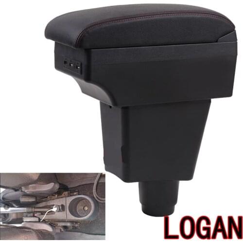 For Dacia Lodgy Armrest Box Universal Car Central Armrest Storage Box modification accessories