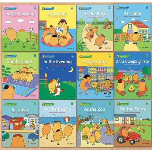 12 books one set Oxford Potato Pals Picture Book Young Children English Early Learning Book