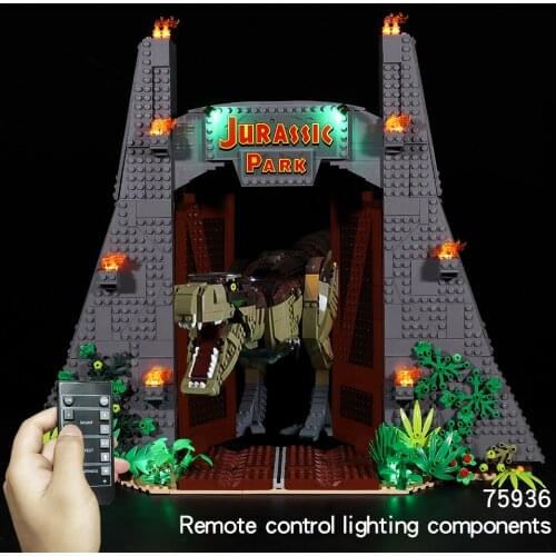 Led Light Kit For 75936 Dinosaur (Only LED Light, No Block Kit)
