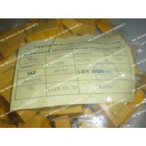 20PCS MKP 2.2UF K x2 275V 225 P=27.5mm 1.0UF 105 CAPACITOR