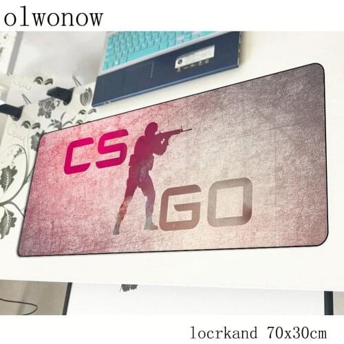 Cs go pad mouse computador High-end gamer mouse pad 70x30cm padmouse big locked edge mousepad ergonomic gadget office desk mats