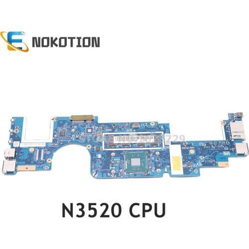 NOKOTION AIUU1 NM-A201 Main board For Lenovo Yoga 2 11 Laptop Motherboard SR1SE N3520 CPU 4GB RAM DDR3 Full tested