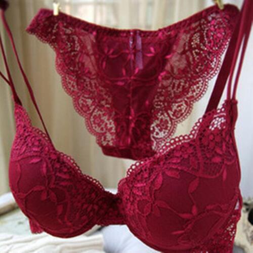 Mozhini Womens big Size women Bra Sexy Lace Bra For small Breasted Women Thin Cup Bralette underwire intimates push up bra