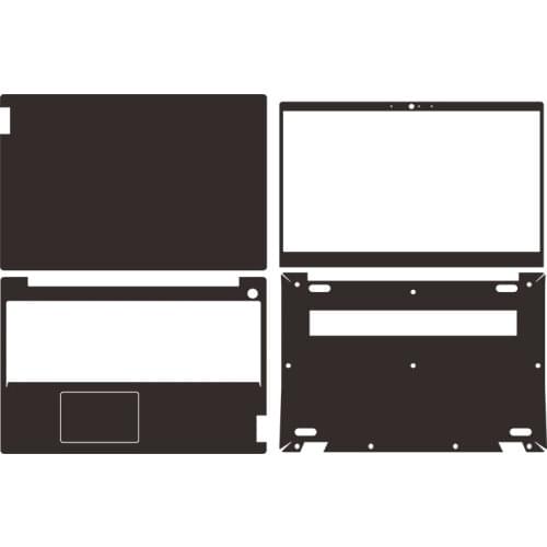 KH Carbon fiber Laptop Sticker Skin Decals Cover Protector for Lenovo IdeaPad 3 15IML 3-15IML05 15.6"