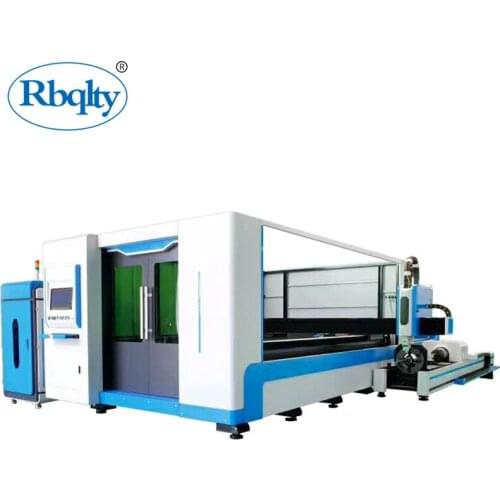 Fiber laser cutting interchange table machine closed type CYPCUT system China supplier factory price