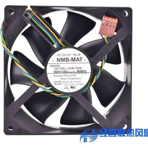 Original 3610RL-04W-S66 12V 0.56A PWM intelligent speed control computer chassis ultra-quiet