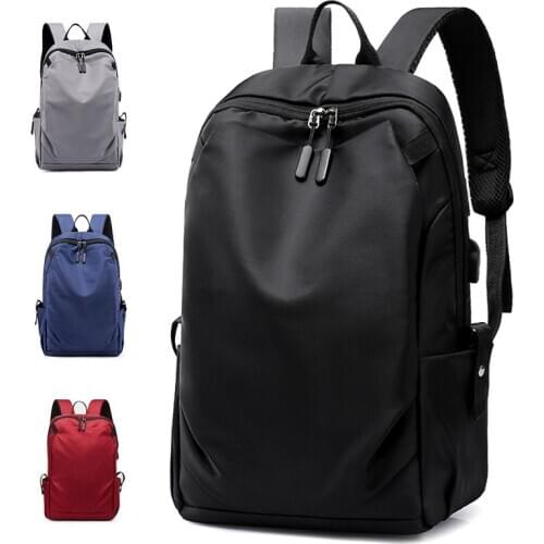 Backpacks Women Casual Rucksack Nylon School Shoulder Bag Waterproof Backpack for Teenage Girls Black Student Back pack S2461