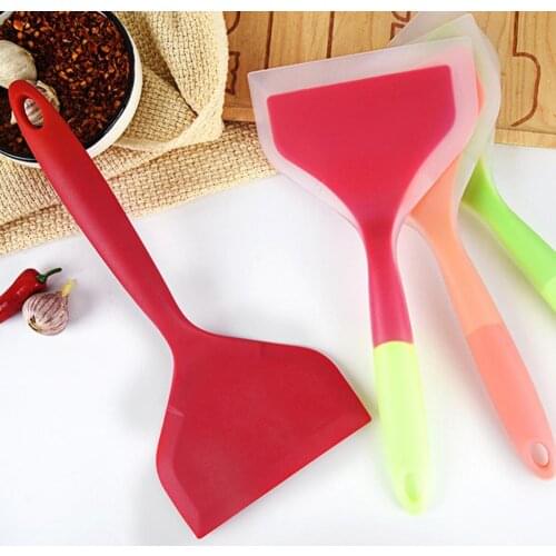 Silicone Spatula Butter Spatula Cutter Portable Convenient Lightweight Kitchen Accessory Silicone Baking Spatula Tool for Home