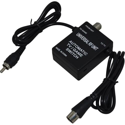 3 in1 Universal RF Unit Adapter Cable Automatic TV Game Switch for Super Nintend for NES for SNES for SEGA Genesis Gaming System