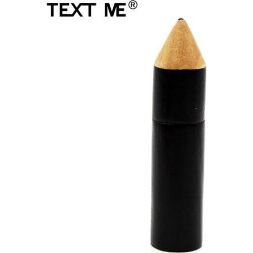 TEXT ME wood bkack colour pencil usb flash drive 64GB usb2.0 pen drive 4GB 8GB 16GB 32GB usb2.0 pendrive
