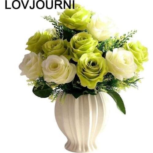 Vaas suculenta gold blumenvasen jarron home decoration accessories modern vaso de flor jarrones decorativos moderno flower vase