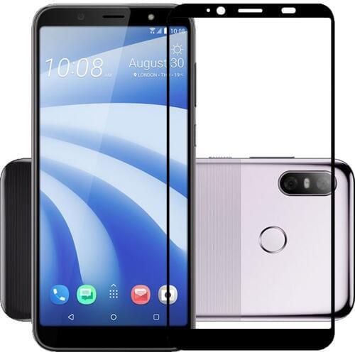 25 Pcs/Lot Full Coverage Screen Protectors For HTC U12 life Scratch Proof Protective Film Tempered Glass For HTC U12 life