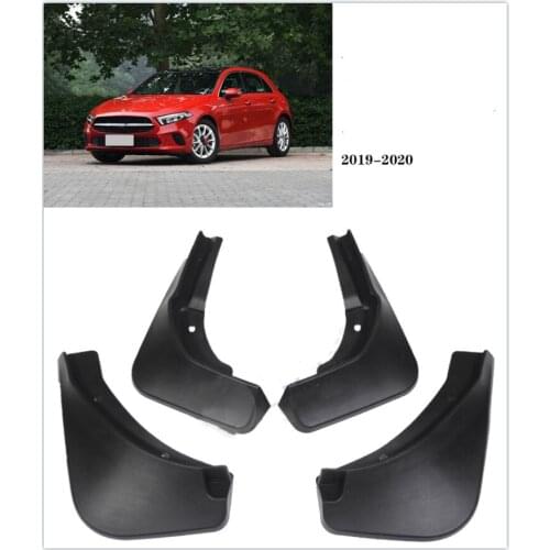 Car Mud flaps Fenders For 2019 2020 Mercedes Benz A Class Sedan W177 MudFlaps Guard Flaps Splash Flap Mudguards Accessories 4 pi