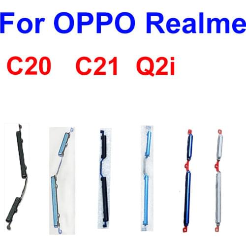 Power On / Off & Volume Up / Down Side Button Flex Cable For OPPO Realme Q21 Power Volume Side Key Replacement Parts