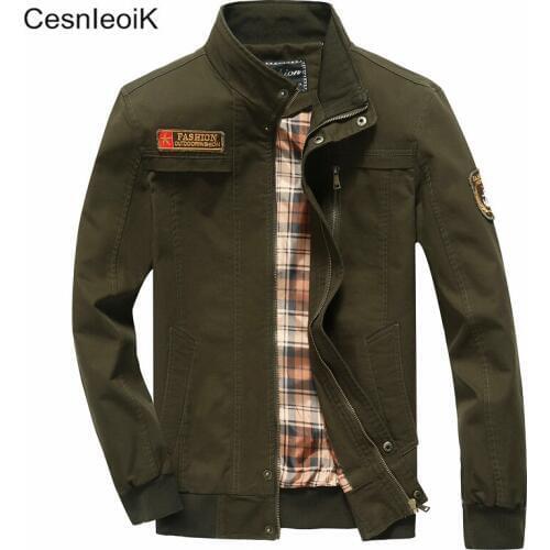 Мужские демисезонные куртки CESNLEOIK China At AliExpress