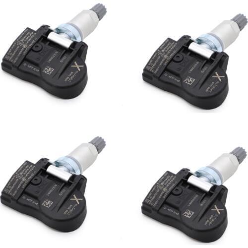 4 PCS 315Mhz TPMS Tire Pressure Monitor Sensor For Nissan Leaf Juke Cube Sentra Versa Replace 407003AN1A / 407003AN1B