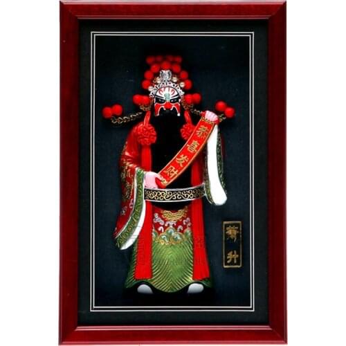 Decoration Arts crafts girl gifts get married Five God Chinese features crafts pendant wall decoration PR business abroad to sen
