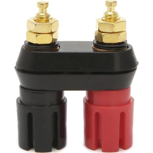 Dual 4mm Banana Plug Jack Socket Binding Post for Speaker Amplifier Terminal