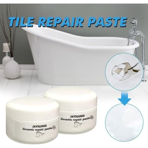 AB Effective Tile Grout DIY Ceramic Repair Paste Repair For Repairing Bathroom Kitchen Sink Bath Tub Ceramic Floor Dropshipping