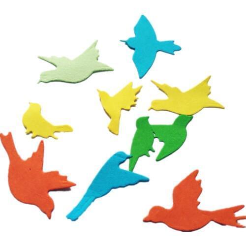 Bird Suit Combination Metal Craft Cutting Dies Making Scrapbook DIY Photo Albums card Decoration Embossing Craft Dies