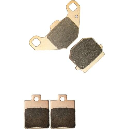 Brake Pill Pads Set fit PIAGGIO VESPA Street NRG50 NRG 50 Power Pure Jet 2004 2005 2006 2007 2008 2009 2010 Front Rear