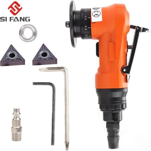 Mini Pneumatic Chamfering Machine 45 Degree Arc Hand-Held Beveling Trimming Machine for Metal Deburring