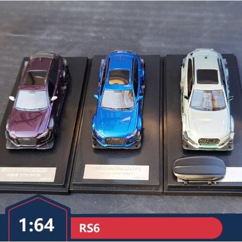 GLM 1:64 AUDI Audi RS6 C7 DarwinPro DTM Crock Resin Car Model Car Model
