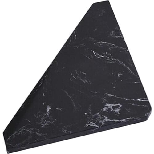 Marble Shower Corner Shelf, Floating Shelf Wall Mounted, Shampoo Soap Holder with Install Kit