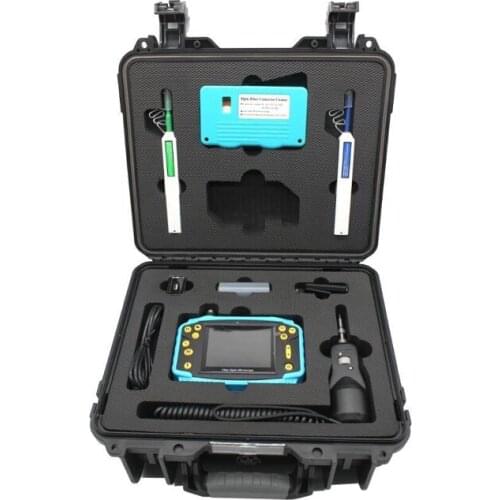 NSKT-350 Fiber Optic One Click Cleaner Handle Test Tools Kit Optical Power Meter Inspection Microscope With Cleaning Pen