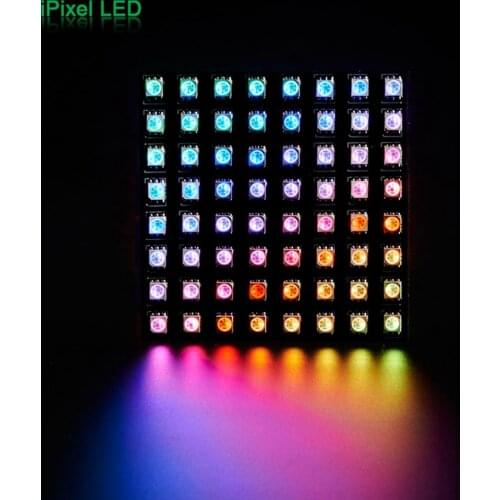 P10 apa102 8X8 flexible pcb for led matrix display