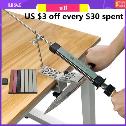 Professional sharpener fixed angle knife sharpener system sharpening stone sharpener Clip table Leather sharpening and polishing