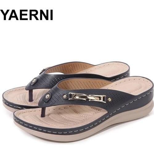 YAERNI Slippers Womens Summer New Cool Bubble Slippers Shoes Fashion Slides Breathable 2021 Home Massage Foot Bed Slippers Men