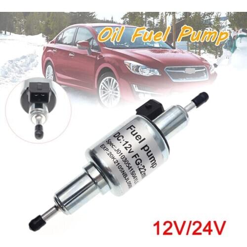 Universal 12V / 24V Fuel Pump 1KW-5KW Oil Fuel Air Parking Heater Pump Electronic Pulse For Car Air Diesels Auto Accessories
