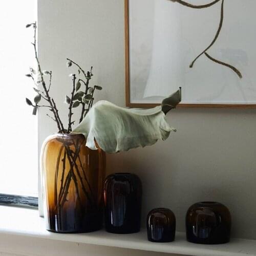 Vase Nordic Terrarium Modern Home Decor Living Room Accessories для домашнего интерьера цветы в горшках декор ваза стекло