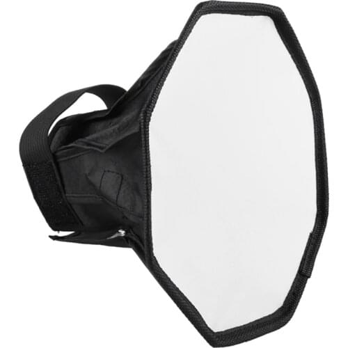 PULUZ Octagonal Diffuser 20CM Mini Portable Foldable Camera Soft Flash Diffuser Softbox