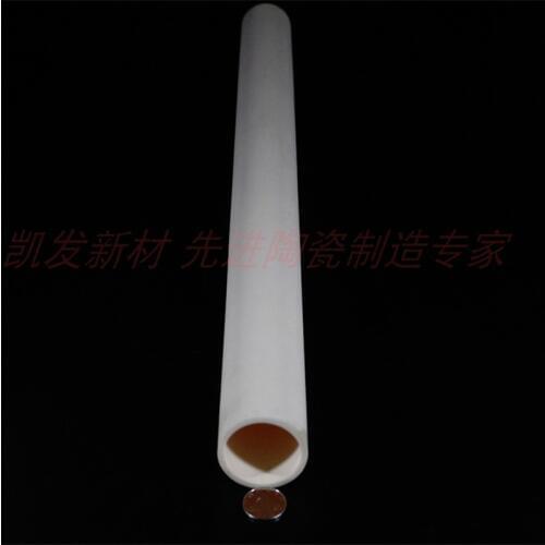 99.5%-Al2O3 High Thermal Corundum Tube OD3.0*ID2.0*L100mm/Round Single-Bore Alumina Tube