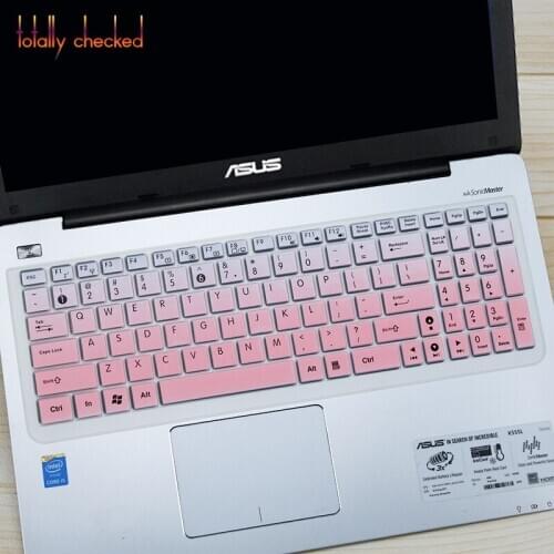 Keyboard Cover Protector Skin For Asus X54C Fl8000U Fx60V A580U W519 Vm510 X555Y X555L X555B X55C X54H X53Sj N61V 15.6 Inch
