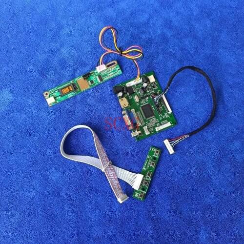 LCD screen controller driver board VGA 2AV HDMI-compatible 20-Pin LVDS 1CCFL For B104SN01/LP104S5/N104S1 display 800*600 DIY Kit