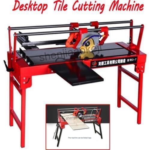 1800W Electric Desktop Tile Cutting Machine D-7 High Power Automatic Tile Saw Cutter Multi-functional Stone Cutter Machine 220V