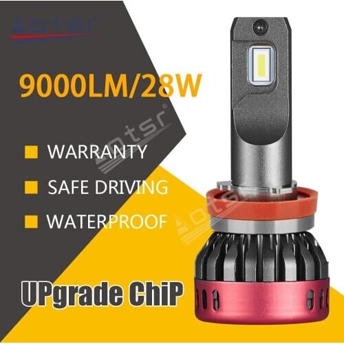 2PCS Car LED Headlights