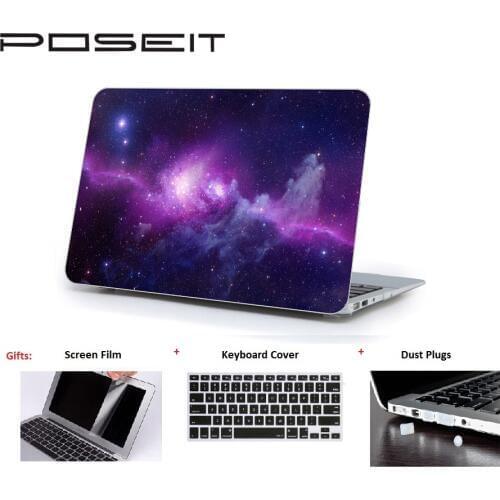 2020 NEW For Apple Macbook Touch Bar 15 Model:A1707 A1990 Hard Case Cover Laptop Shell+Keyboard Cover+Screen Film+Dust Plugs