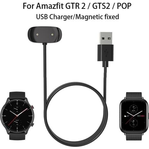 Smart Watch Dock Charger Adapter USB Charging Cable Cord For Amazfit GTR 2 (A1951) / GTS 2 (A1968) / POP Dock Accessories