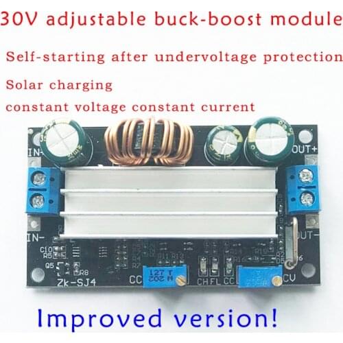 DC DC Automatic Boost/Buck Converter CC CV Power Module 4.8-30V Solar Charger Charging Controller