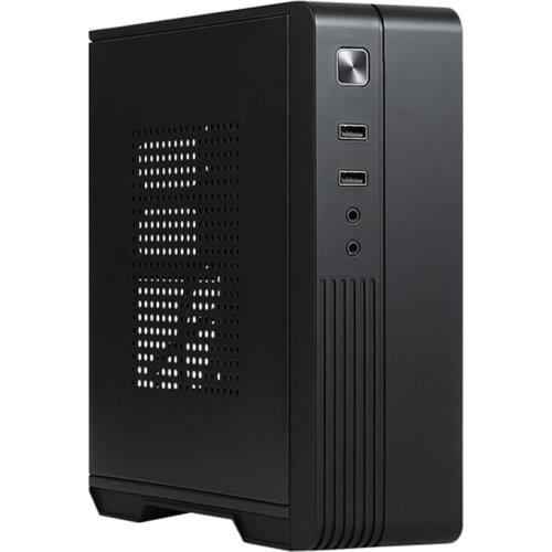 MX02 Mini ITX Computer Case HTPC Host Chassis USB2.0 ITX Enclosure Industrial Control Chassis for Office Business