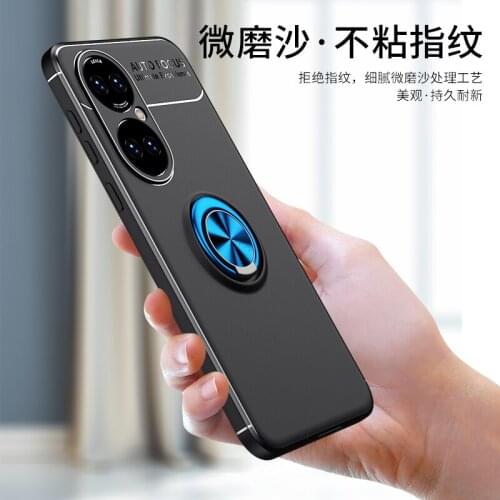 360 Magnetic Metal Ring Bracket Case For Huawei P50 P40 P30 P20 Mate 40 30 20 10 9 Pro Plus P10 Lite Nova 5T 3i Back Cover