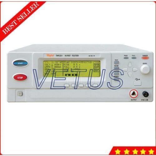 TH9201 LCD display Digital Hipot Tester for AC/DC withstanding voltage & insulation tester