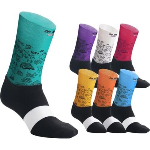 Dropshipping Professional Sports Socks Breathable Road Bike Socks Men and Women Cycling Socks Outdoor Sports Racing Cycling Sock